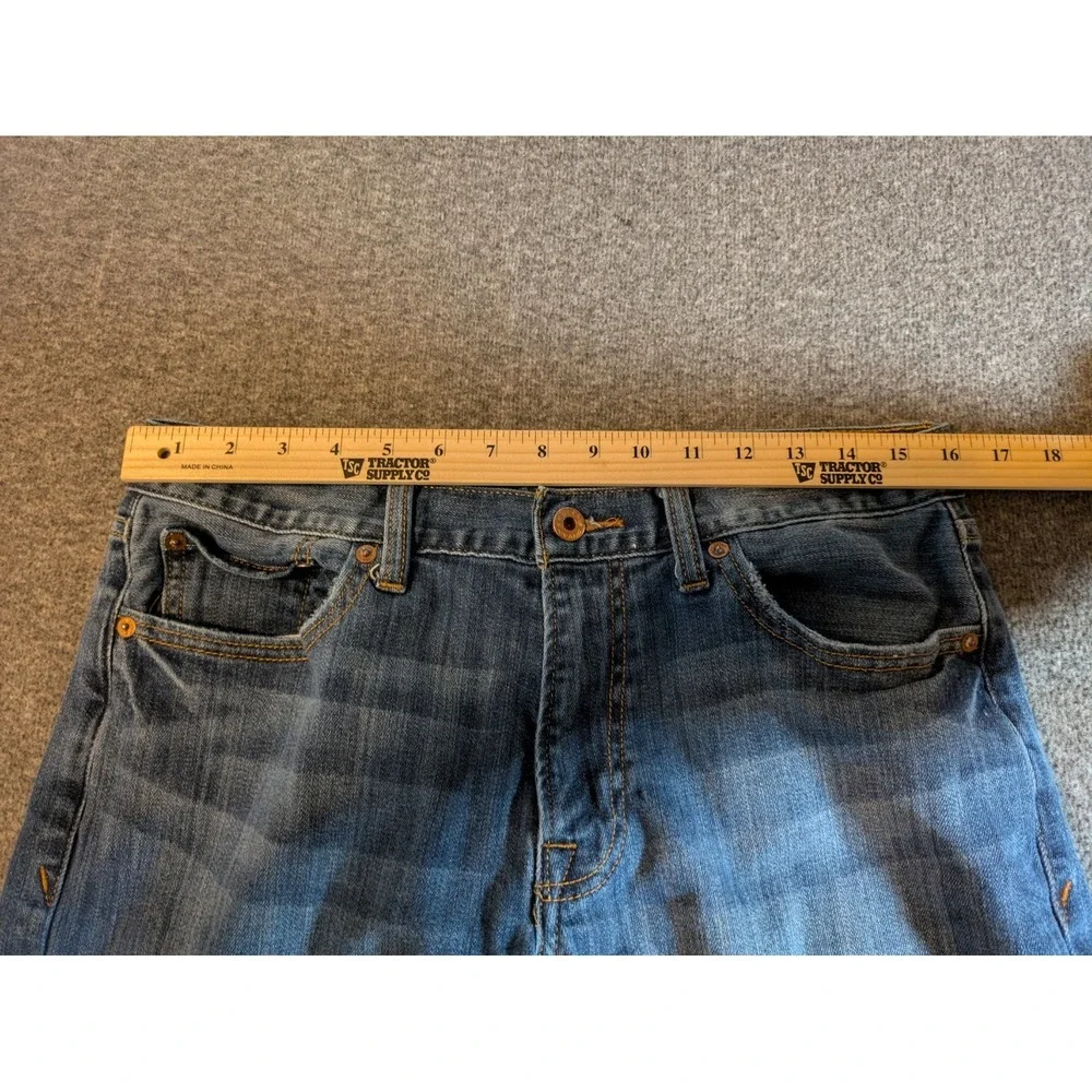 Vintage Lucky Brand Mens 32x32 Distressed 363 Vintage Straight Leg‎ Denim Jeans